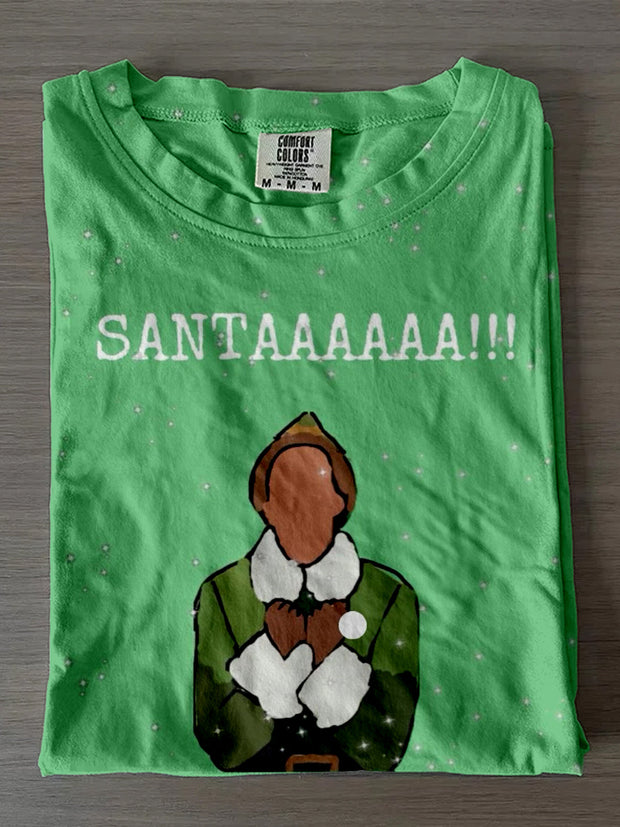 Buddy The Elf Crew Neck T-shirt