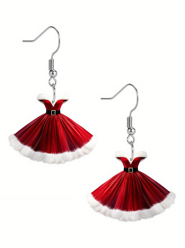 Women's Christmas Dress Earrings