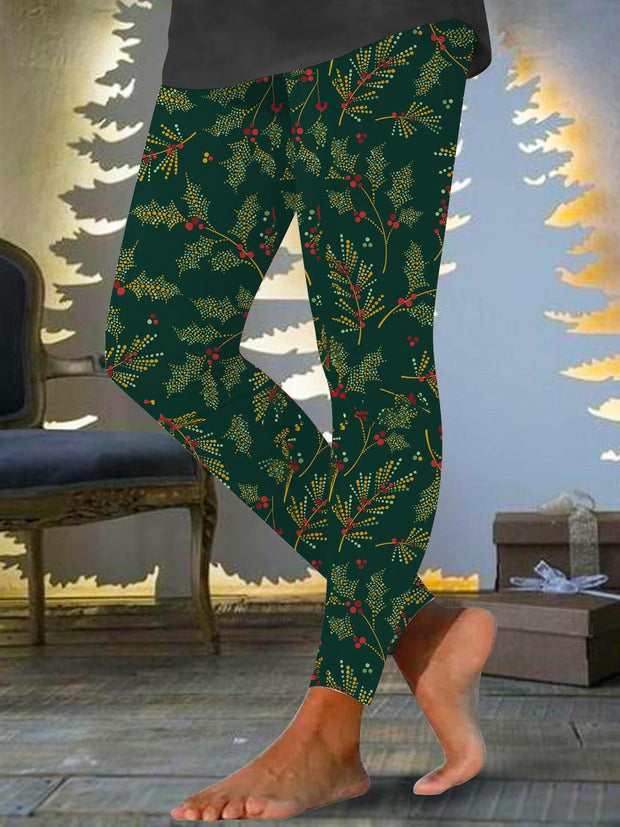 Women's Christmas Tree Print Leggings