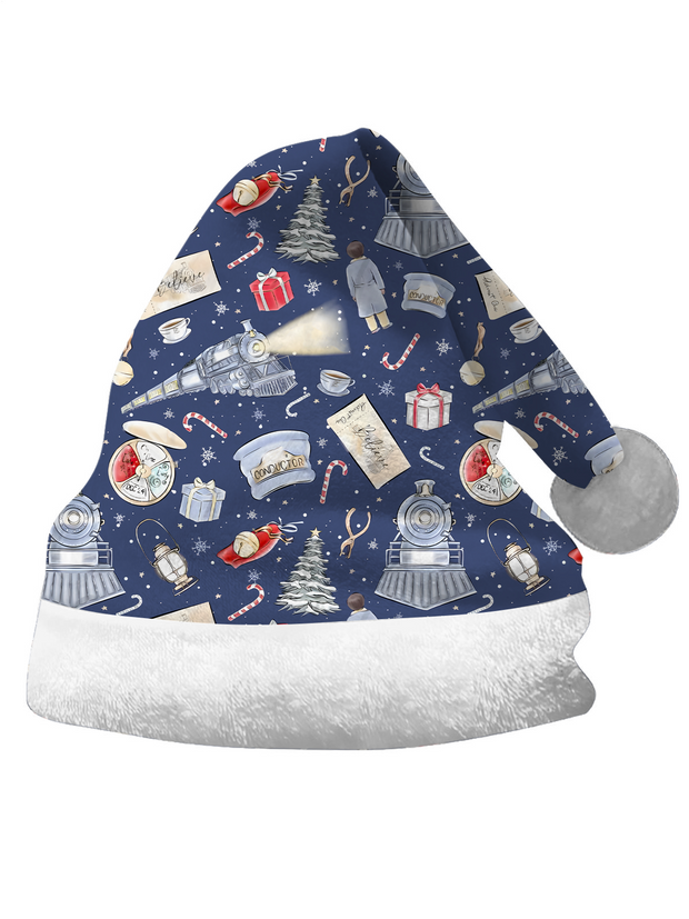 Express Christmas Train Santa Hat