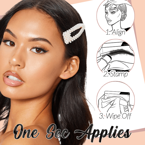 Oh Saucy Flawless Brow Stamp Stencil Kit