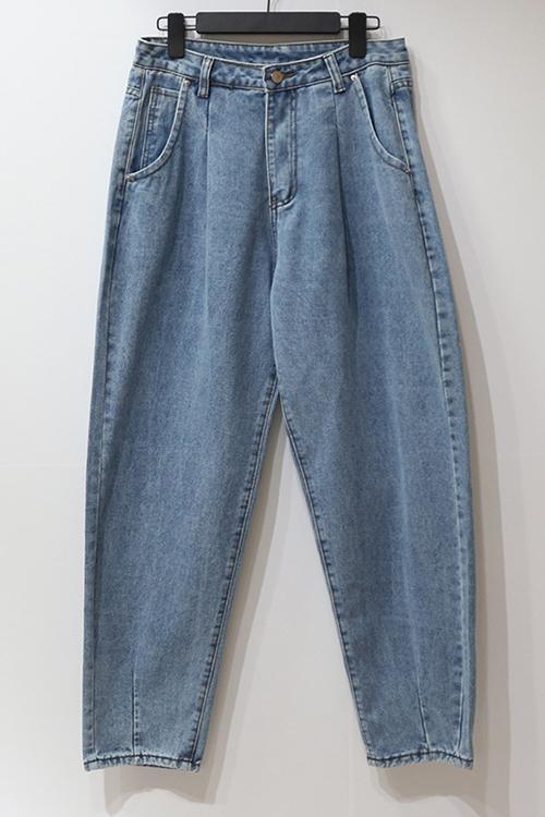 High Waist Denim Bloomers