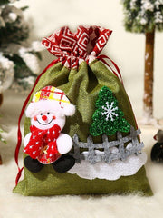 Christmas Santa Tree Gift Bag