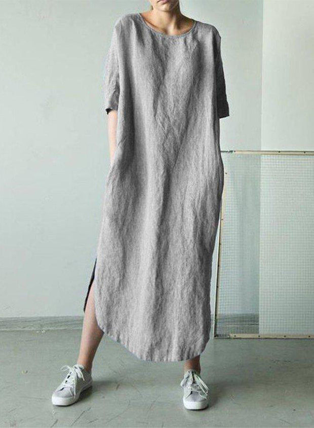 Linen Loose Long Dress