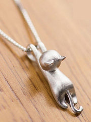 Cute Kitten Pendant Necklace