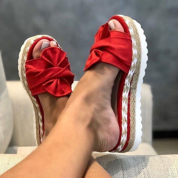 Casual Daily Comfy Bowknot Slippers