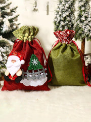 Christmas Santa Tree Gift Bag