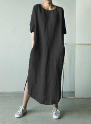 Linen Loose Long Dress