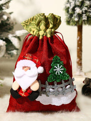 Christmas Santa Tree Gift Bag