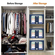 (🎁EARLY CHRISTMAS PROMOTION)HahomeeTM Oxford Cloth Steel Frame Storage Box