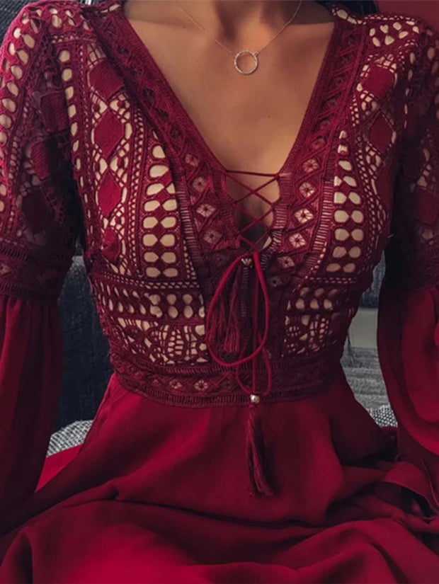 Zoey's Lace Dress